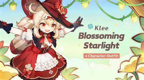 klee new skin|How to get Klee’s Blossoming Starlight skin in。